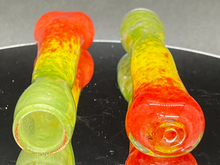 Load image into Gallery viewer, 3&quot; Rasta Chillum.
